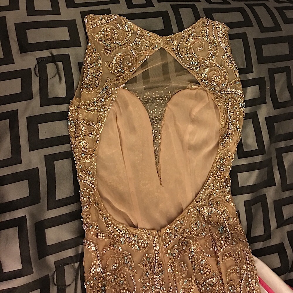 Winning Sherri Hill Custom Gown - Picture 4 of 8